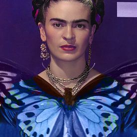 Frida and the butterfly van Digital Art Studio