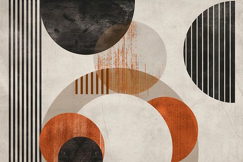 Geometrische harmonie in kleuren
