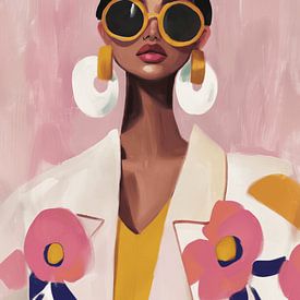 La Femme Florale von Carla Van Iersel