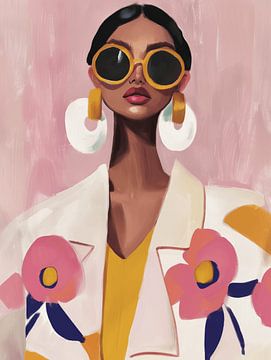 La Femme Florale by Carla Van Iersel