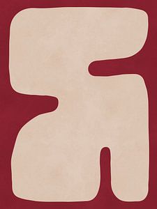 Formes organiques rouges 3