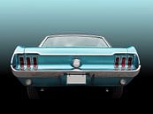 US Amerikanischer Oldtimer Mustang 1967 Coupe von Beate Gube Miniaturansicht