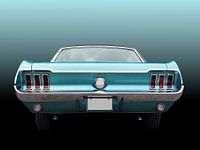 US American classic car mustang 1967 coupe