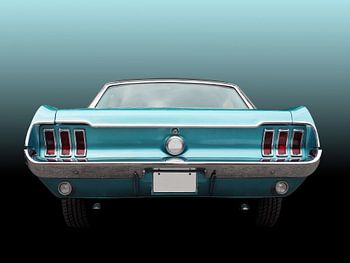 US Amerikanischer Oldtimer Mustang 1967 Coupe