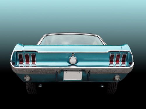 Amerikaanse klassieke auto mustang 1967 coupe