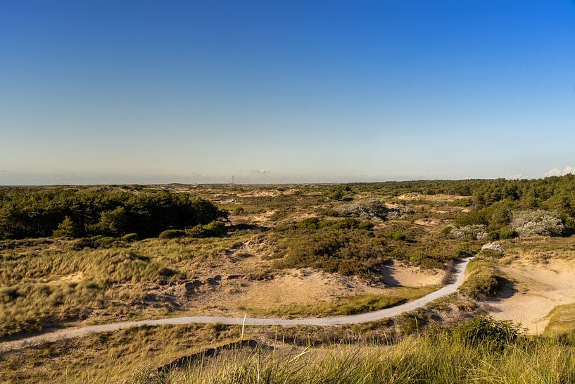 Hiking in the dunes by Michael Ruland