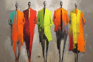 Farbenfrohe Figuren | Fashion Forward: Ein buntes Lineup