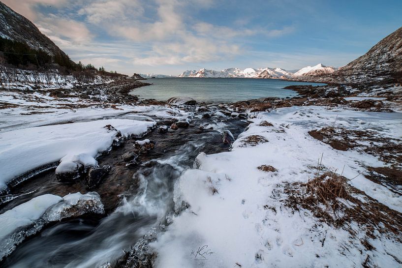 View over the beautiful Norwegian nature by Ken Costers