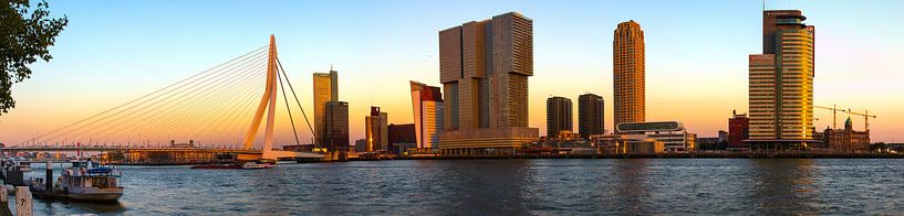 Panorama Skyline Rotterdam by Thomas Eckhardt