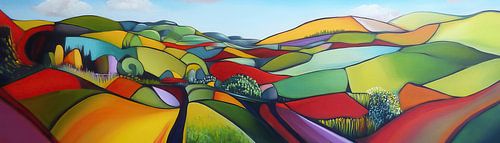 Brazil Abstract | Vibrant Rhythms Flow