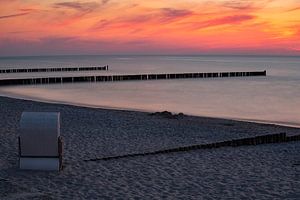 Sonnenuntergang an der Ostsee