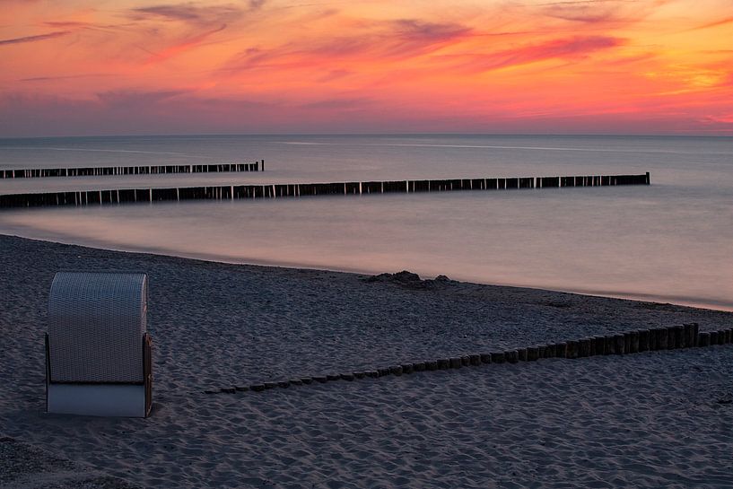 Sonnenuntergang an der Ostsee von Andreas Müller