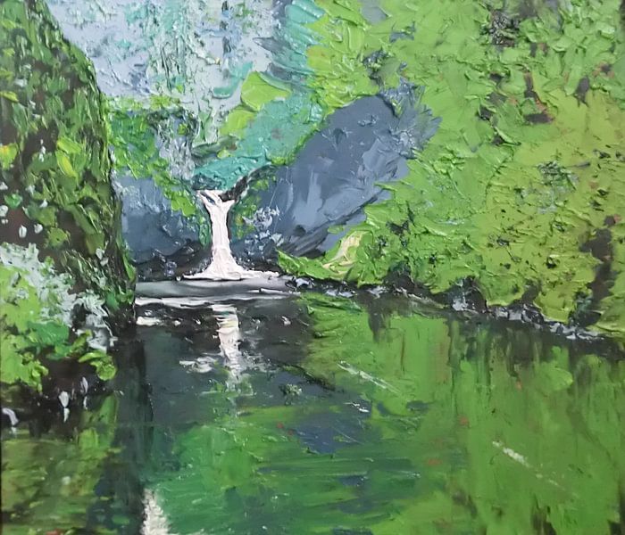 waterval by Harry Gijsberts