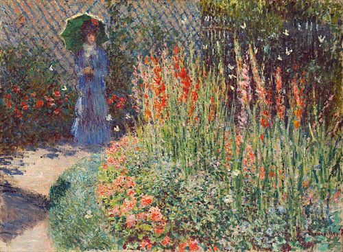 Bloementuin, Claude Monet