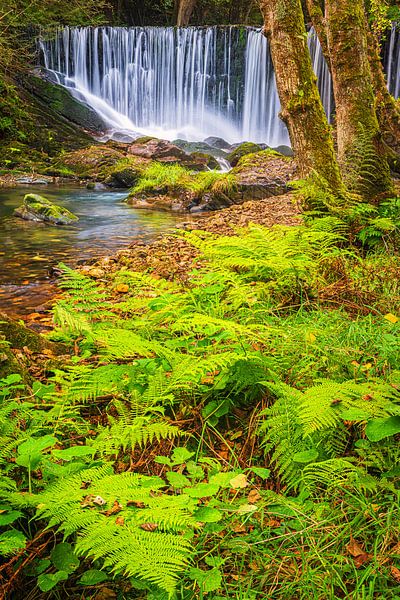 Wasserfall &quot;Mazo de Meredo&quot;, Asturien, Spanien von Henk Meijer Photography