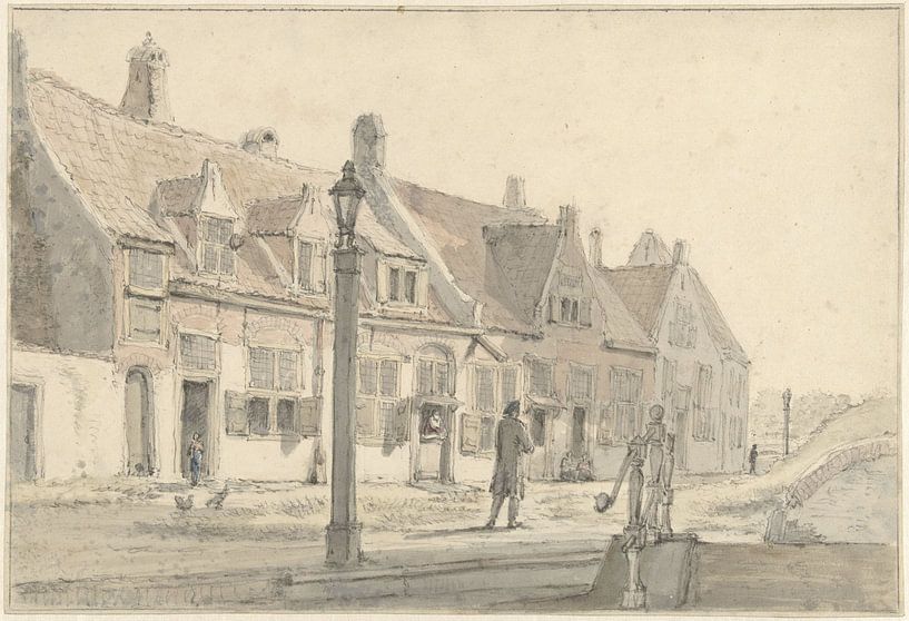 Im Koepoort in Delft, Johannes Jelgerhuis, von Marieke de Koning