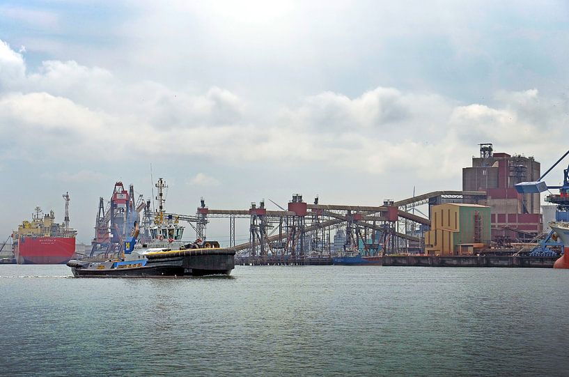 Europoort Rotterdam: Die Farben der Hafen von Frans Blok