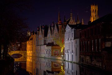 Bruges de nuit sur Frank Amez (Alstamarisphotography)