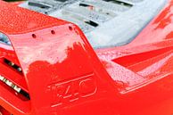 Ferrari F40 Supersportwagen der 80er Jahre Heckspoiler von Sjoerd van der Wal Fotografie Miniaturansicht