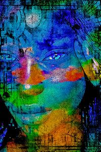 Farbe Volle Frau