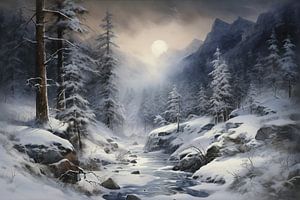 Landschaft Winter 78984