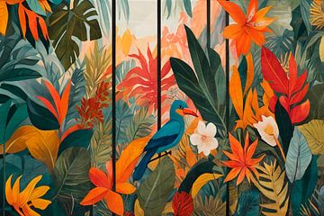 Exotic Bird Oasis von Georgia Chagas