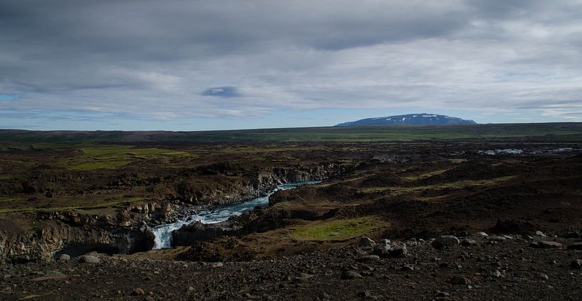 Waterval IJsland Aldeyjarfoss par Willem van den Berge