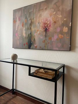 Klantfoto: Botanisch , modern en abstract in Japandi stijl van Japandi Art Studio