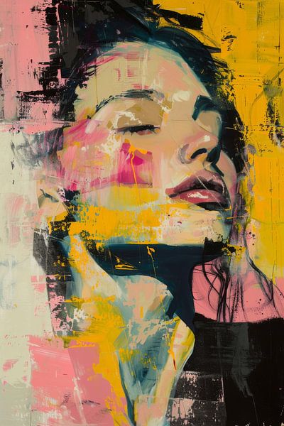 Portrait de femme par Poster Art Shop
