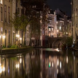 Utrecht in de avond van Daniel Van der Brug