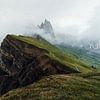 Paysage Montagneux à Couper le Souffle de Seceda sur Dave Adriaanse - Photography