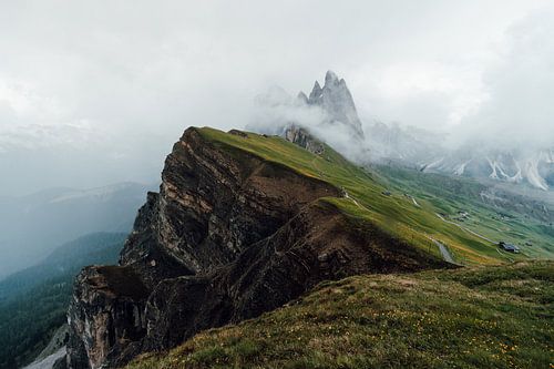 Adembenemende Berglandschap van Seceda van Dave Adriaanse