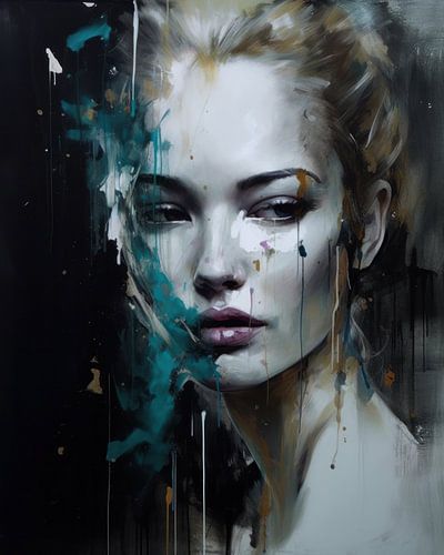 Contemporary art portret