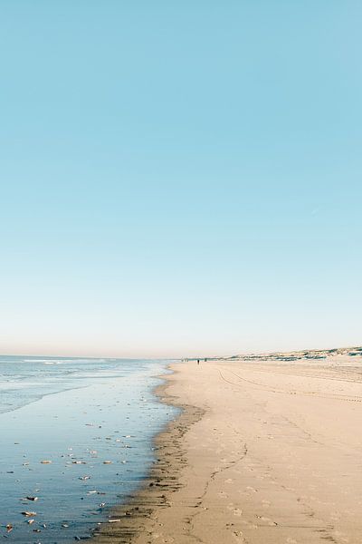 Noordwijk aan Zee | Strandfotografie Der niederländische Sommertag von Raisa Zwart Reisefotografiedrucke