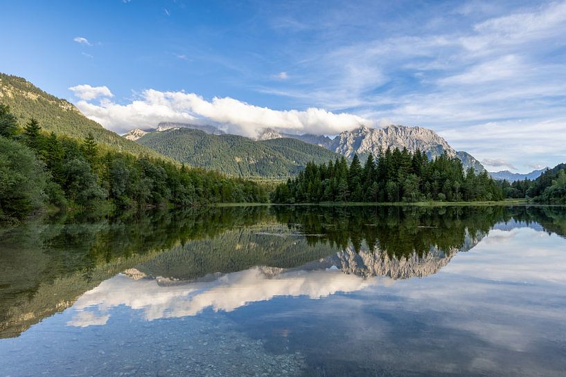 Ein schöner Sommertag am Isarstausee by Teresa Bauer