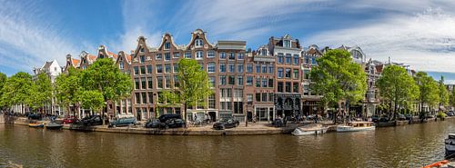 Grachtenhäuser im Zentrum von Amsterdam von Joost Adriaanse