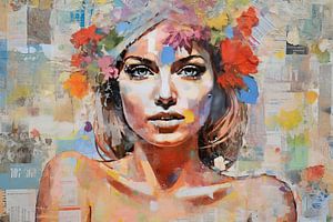 Hannah | Peinture de portrait moderne