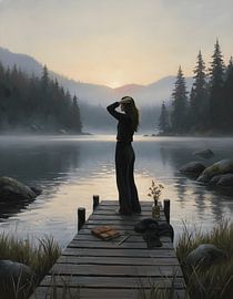 The Rhythm of Water and Quiet Thoughts by Regan Frederick