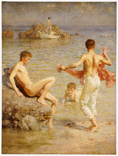 Les eaux scintillantes, Henry Scott Tuke