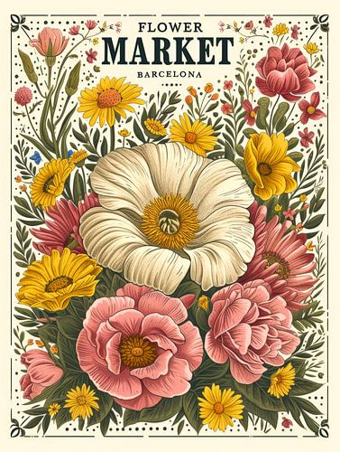 Flower Market: Barcelona #3