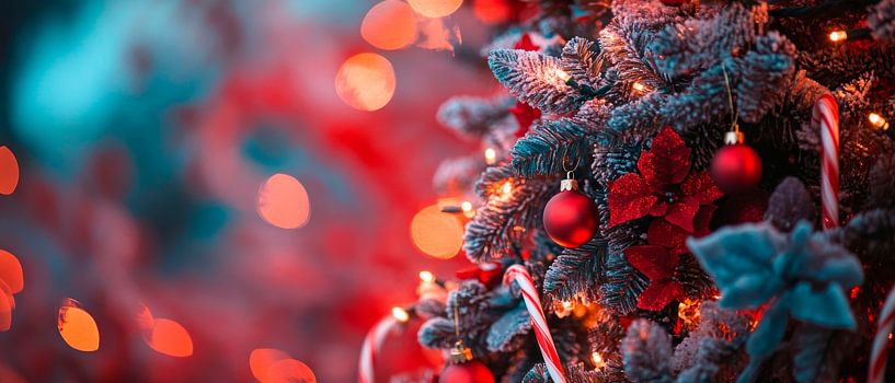 Kerst glamour van Poster Art Shop