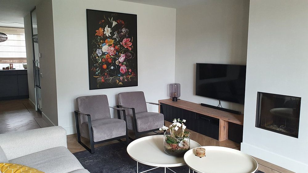 Stillleben mit Blumen in einer Vase von Jan Davidsz 