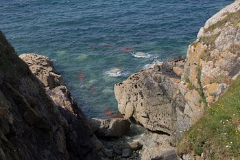 Cliffs in Brittany