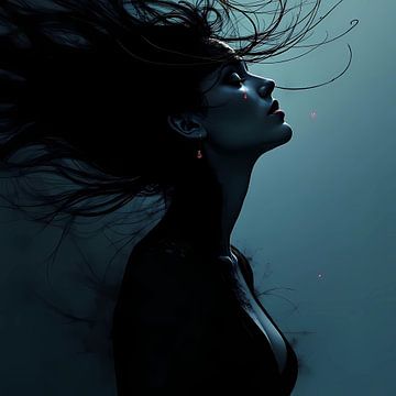 Ruby Tear van Art by Monique Dersjant