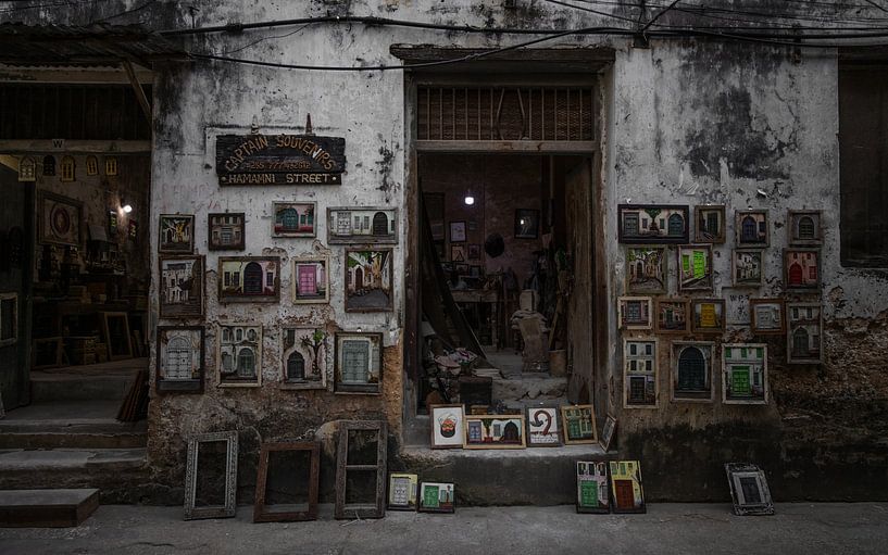 Streets of Zanzibar by Bob Hogenkamp