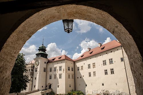 Le château de Pieskowa en Pologne