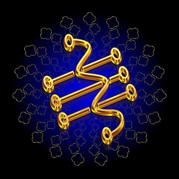 Kristal Mandala-PRADISHO Heilige Graal van Zegening van SHANA-Lichtpionier