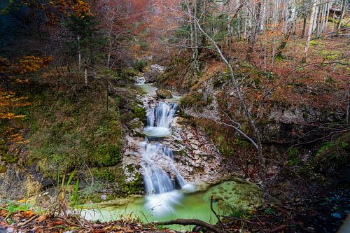 Waterval bij de Soca