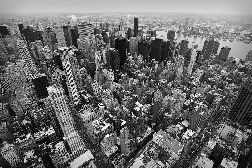 Zeitlose Stadt: New York in Schwarz und Weiß von Patrick Nijhuis