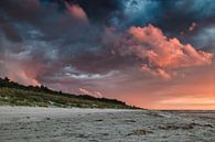 Sunset on Hiddensee by Felix Lachmann thumbnail